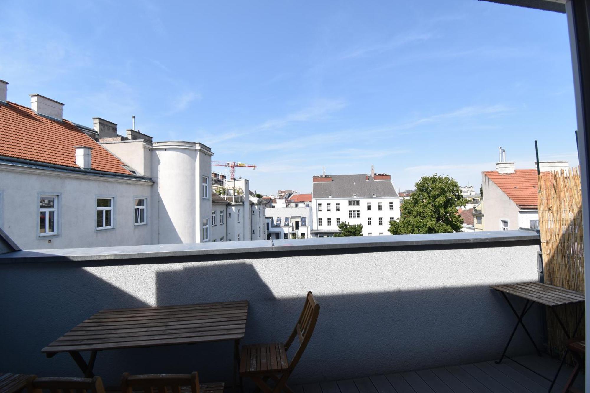Moderne Maisonette Mit Terrasse Wina Bagian luar foto